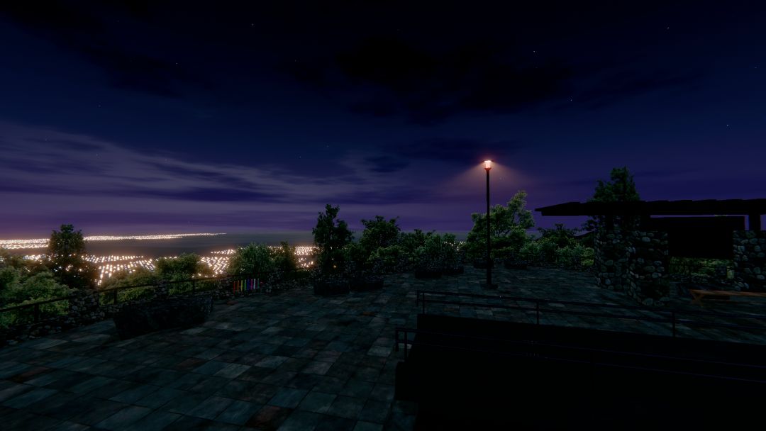 VRChatワールド紹介 六甲灯夜 -夜景音響- 3