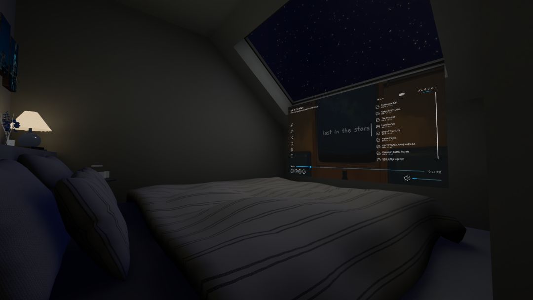 VRChatワールド紹介 夜景の見えるビジホ-NIGHT VIEW HOTEL- 3
