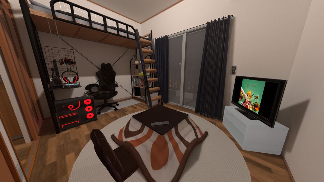 VRChatワールド紹介 独身寮 2