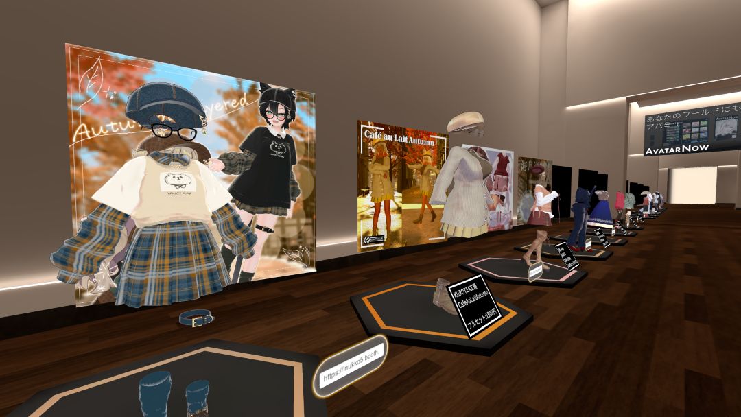 VRChatワールド紹介 Avatar Museum 衣装展 3