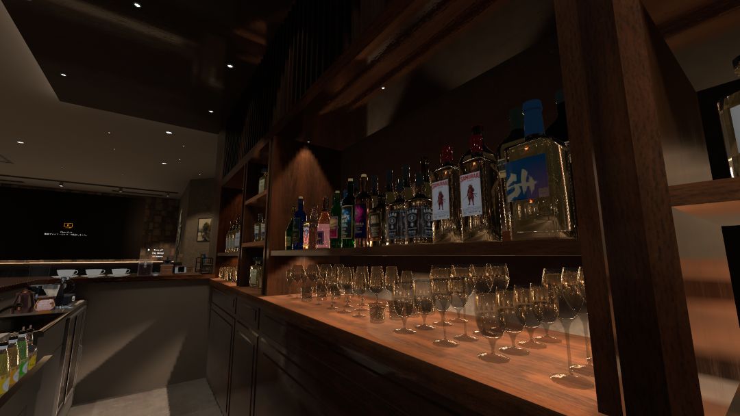 VRChatワールド紹介 Bar 夜更けの語らい 2