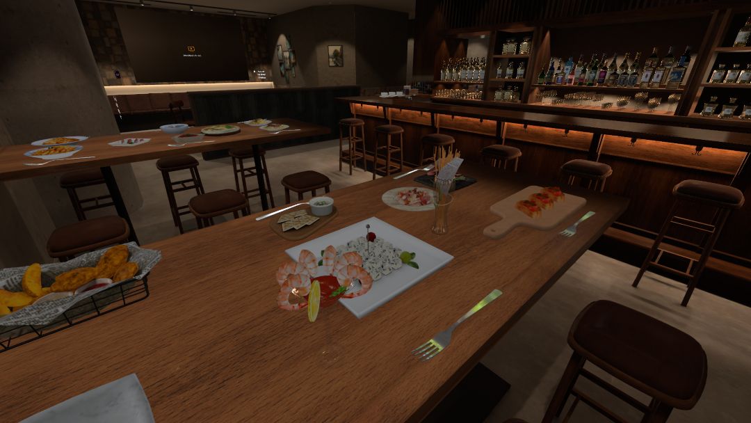 VRChatワールド紹介 Bar 夜更けの語らい 4