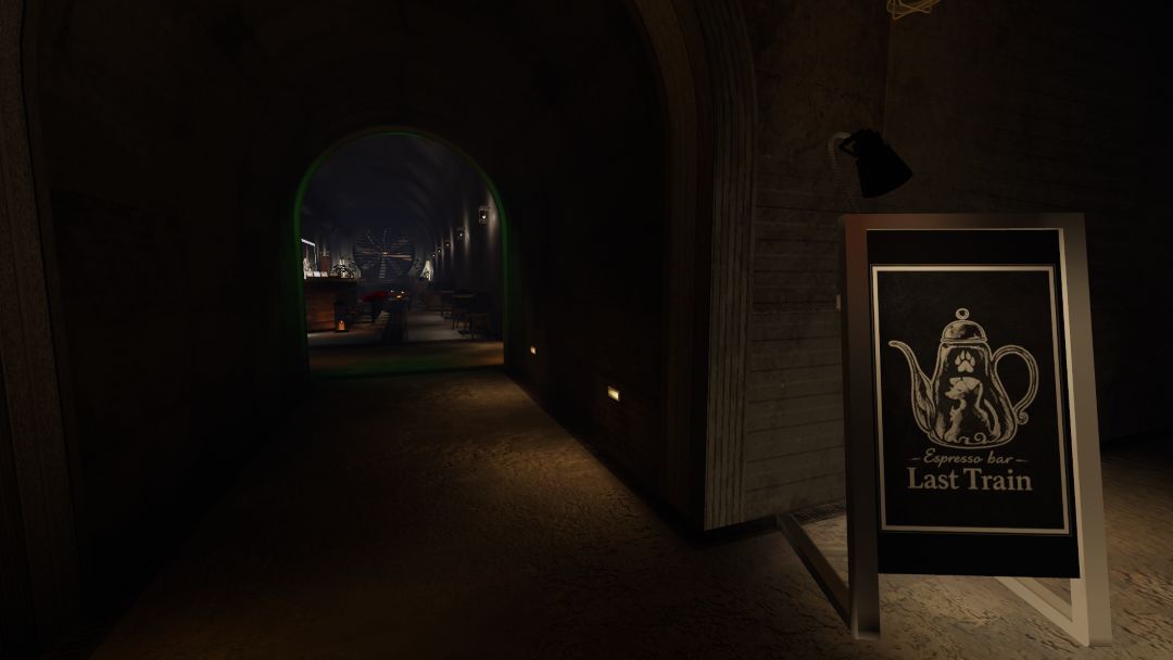 VRChatワールド紹介 Espresso bar Last Train 2