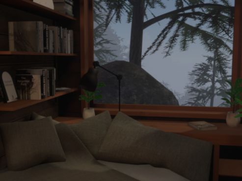 VRChatワールド紹介 HazyMist サムネイル