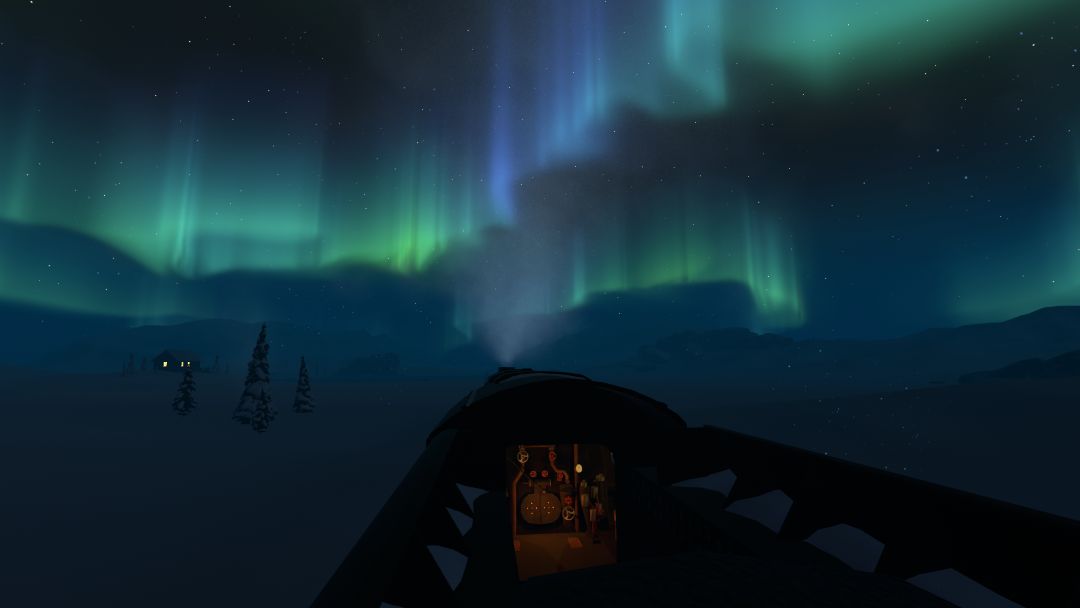 VRChatワールド紹介 Night on the Polar Express 3