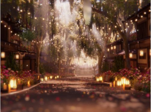 VRChatワールド紹介 Way to you ⁄ 君へ至る道 サムネイル