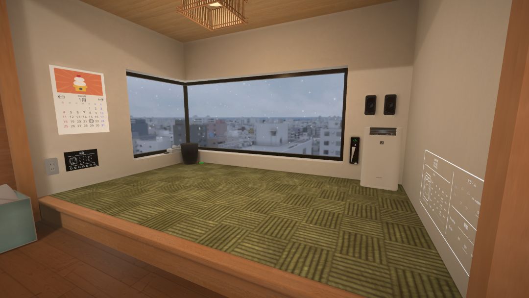 VRChatワールド紹介 ごろごろ作業部屋 ~ Just Working Space ~ 5