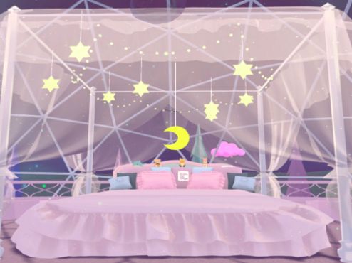 VRChatワールド紹介 ゆめのゆりかご サムネイル