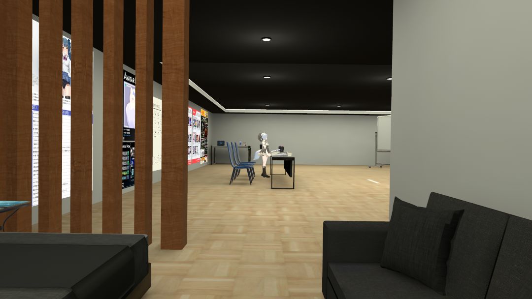 VRChatワールド紹介 アバター面接会場 1