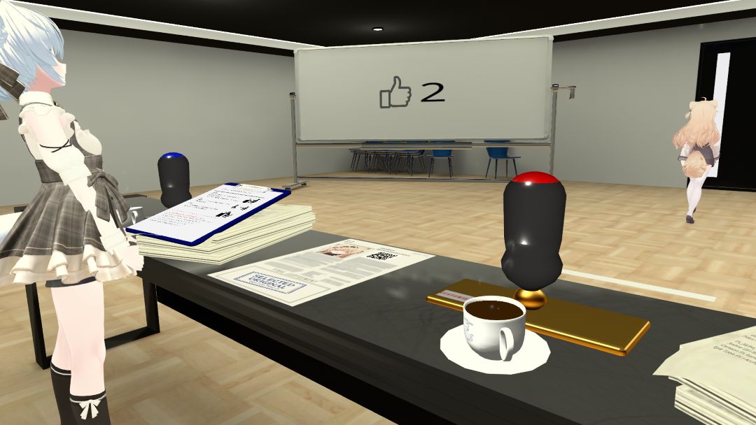 VRChatワールド紹介 アバター面接会場 4