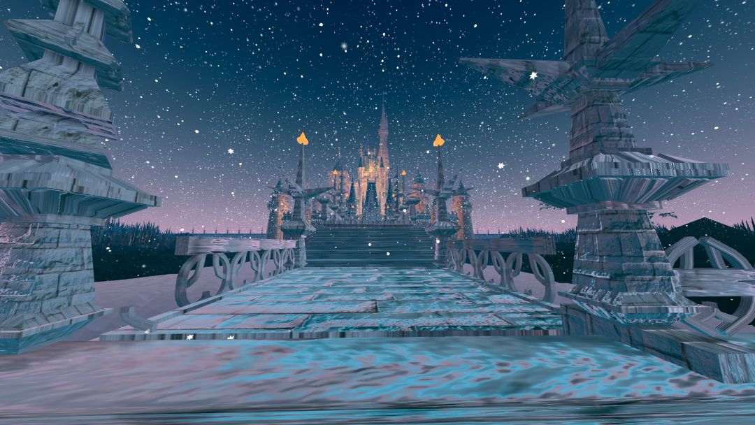 VRChatワールド紹介 シンデレラ城 非公式再現ワールド 1