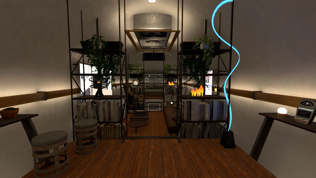 VRChatワールド紹介 小さな地下のたまり場 ~Small Underground Hangout~ 1