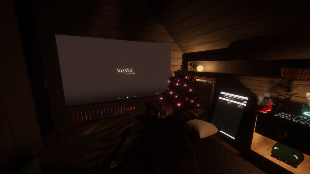 VRChatワールド紹介 -窓越しの雨- 1