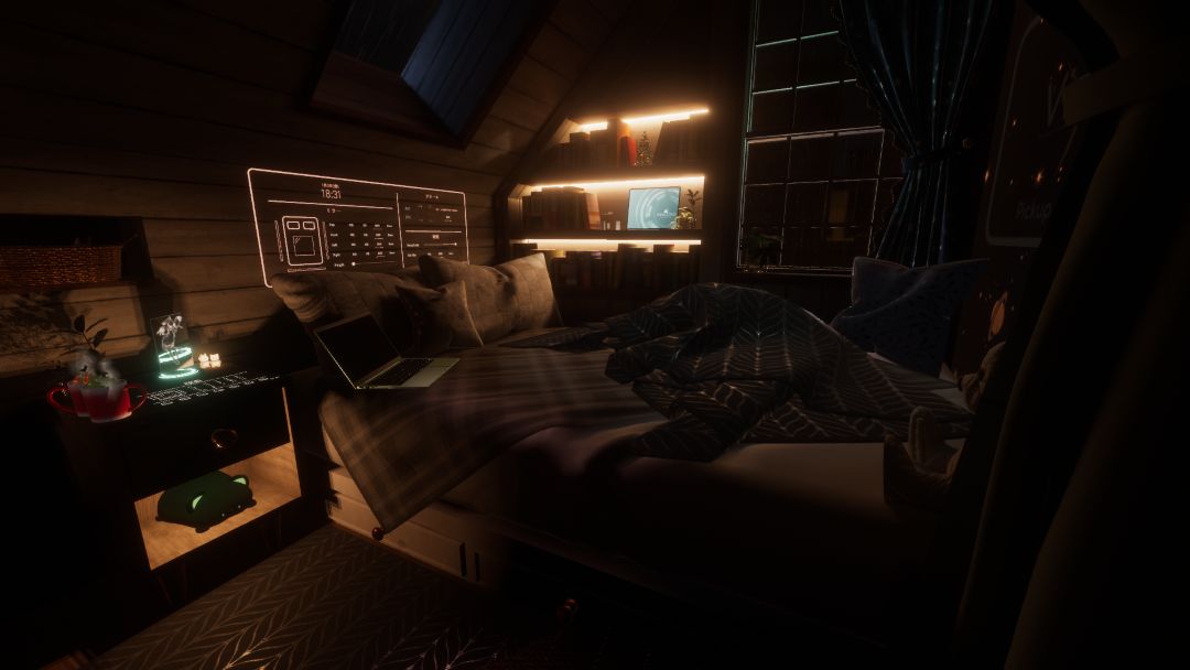 VRChatワールド紹介 -窓越しの雨- 2