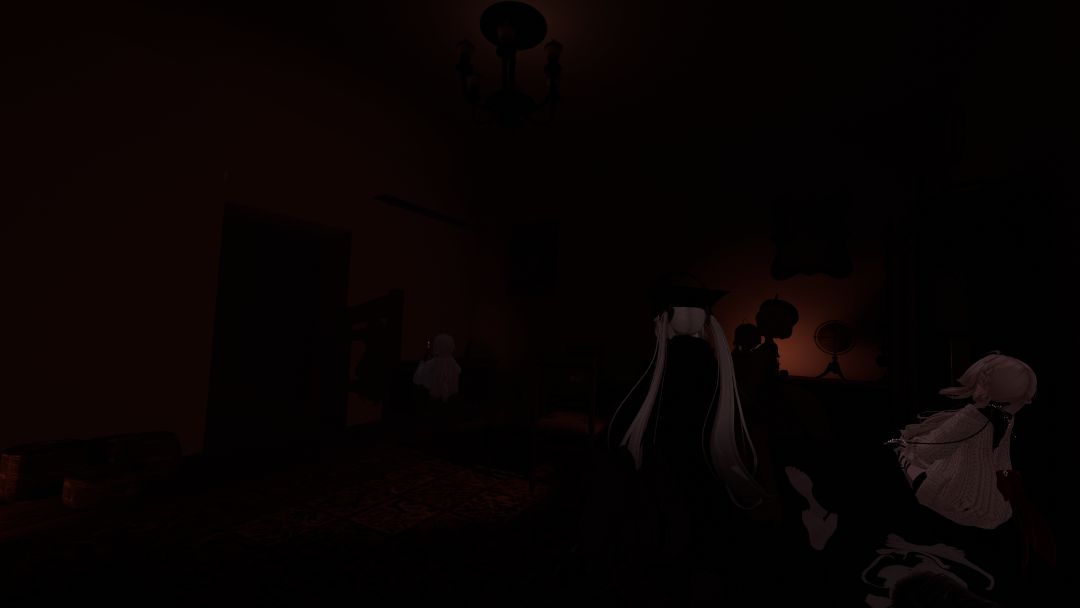 VRChatワールド紹介 ［HORROR］回廊 ⁄ She is in the Hallway ［JP⁄EN］ 4
