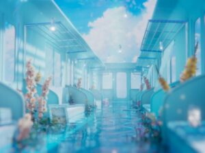 VRChatワールド紹介 Dream˸ ⁄ 夢˸ サムネイル