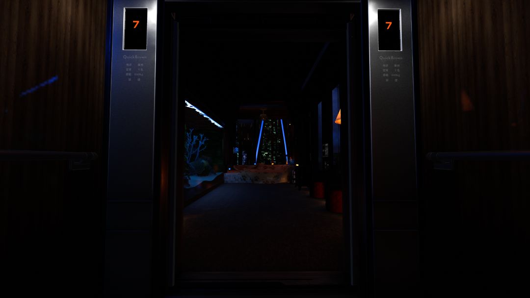 VRChatワールド紹介 YuaRoom ーmidnightー 1