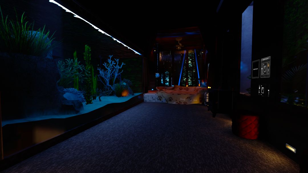 VRChatワールド紹介 YuaRoom ーmidnightー 2