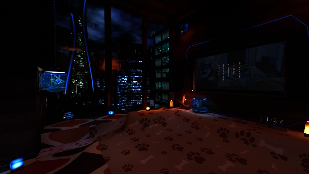 VRChatワールド紹介 YuaRoom ーmidnightー 4