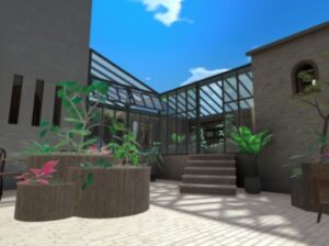 VRChatワールド紹介 もつやしき 10号室 サムネイル