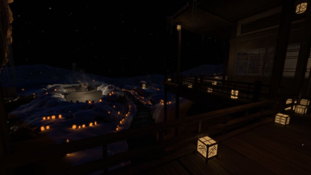 VRChatワールド紹介 雪と温泉と Snow＆Onsen․․․ 1