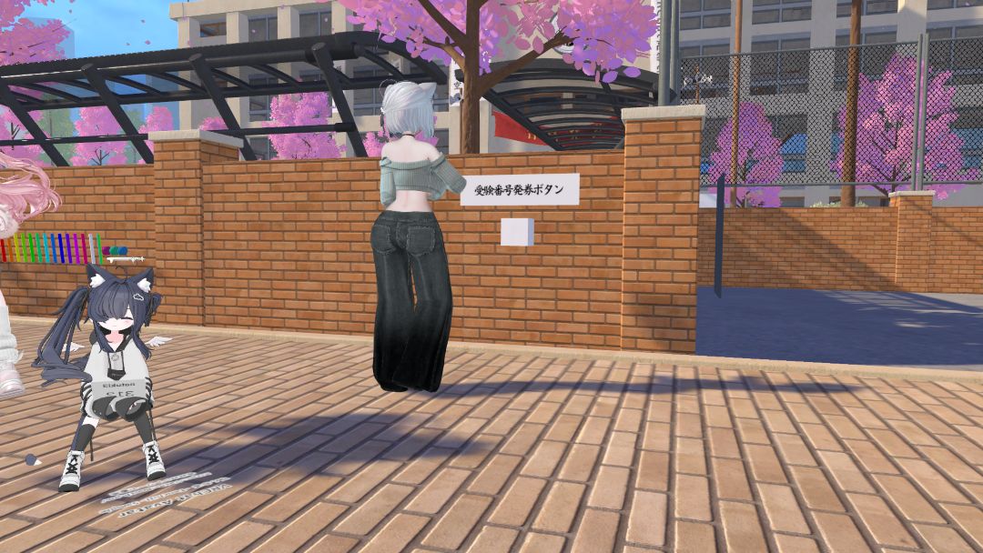 VRChatワールド紹介 Just 合格発表 1