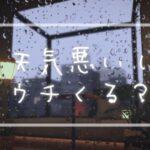 VRChatワールド紹介 天気悪いしウチくる？ サムネイル