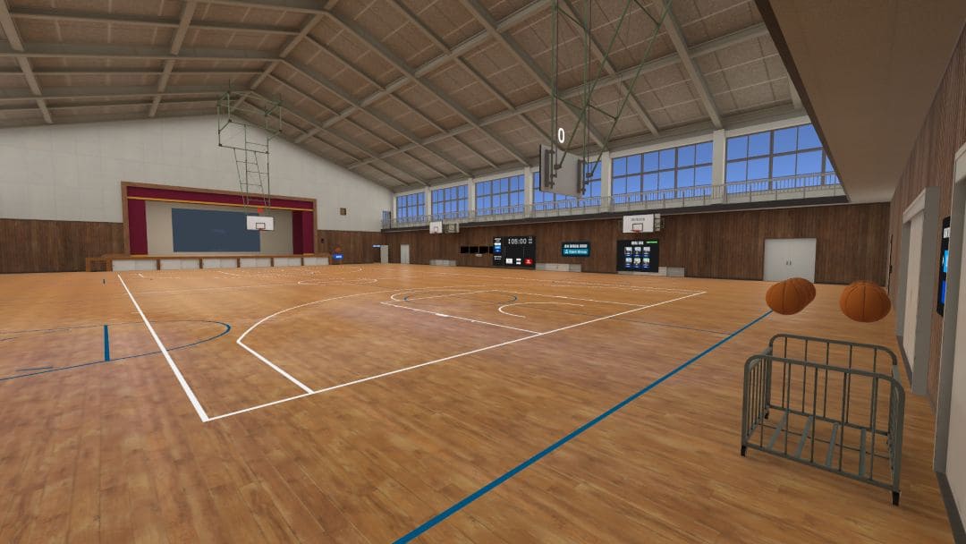 VRChatワールド紹介 Basketball Gym ［Beta］ 2