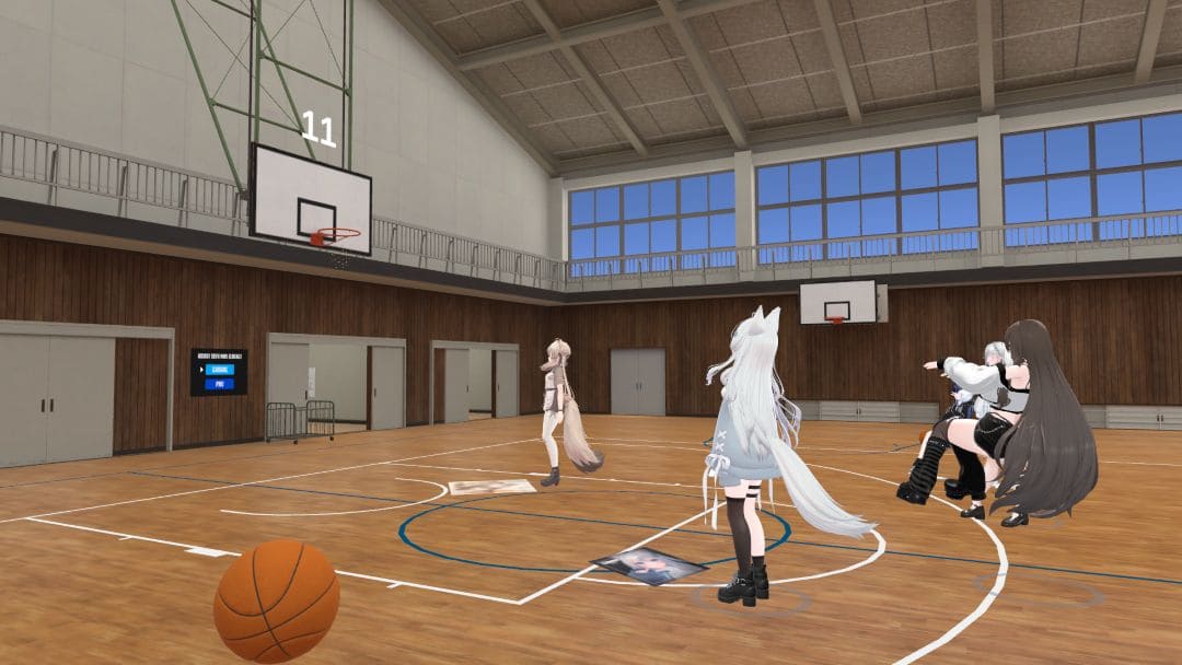 VRChatワールド紹介 Basketball Gym ［Beta］ 3