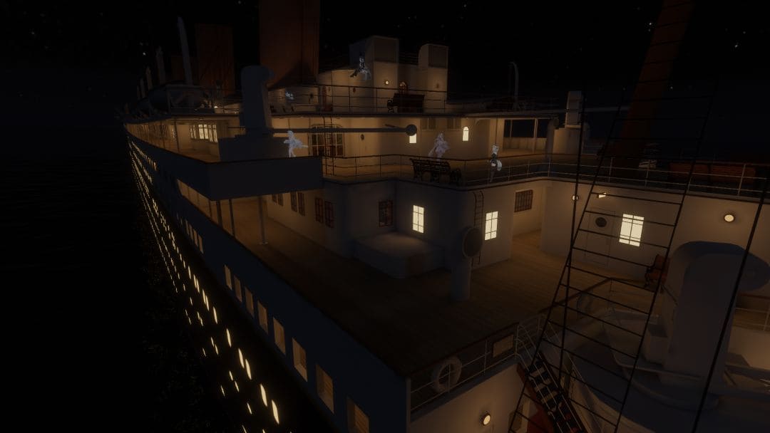 VRChatワールド紹介 HTITANIC˸ Beyond Reality - Sinking Experience 7
