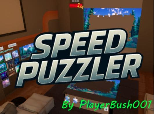VRChatワールド紹介 Speed Puzzler サムネイル