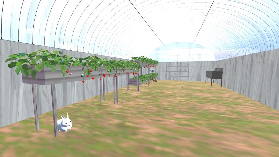VRChatワールド紹介 いちご狩り ⁄ strawberry picking 2