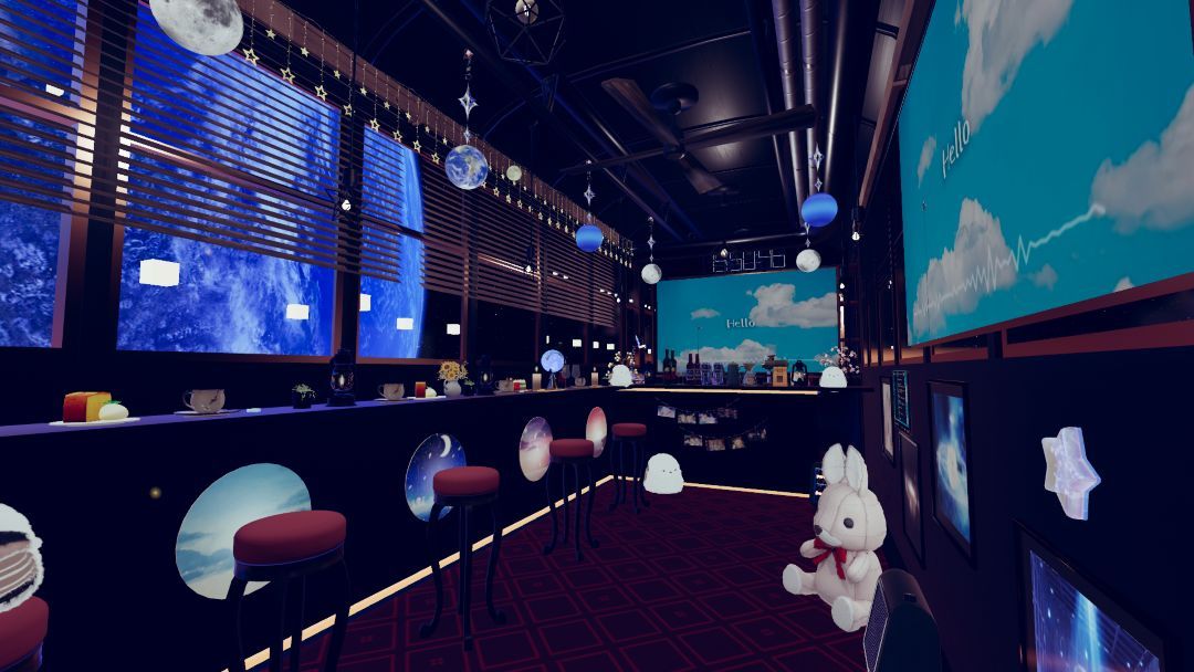 VRChatワールド紹介 ほしぞら珈琲店 ～銀河鉄道3 Charlotte's Luna Express 1