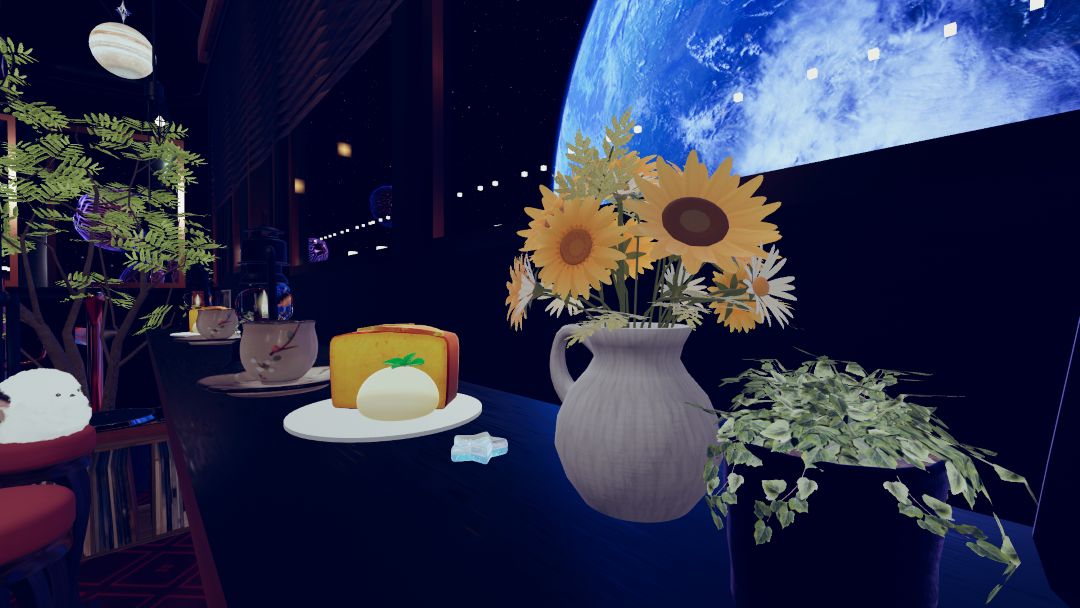 VRChatワールド紹介 ほしぞら珈琲店 ～銀河鉄道3 Charlotte's Luna Express 2