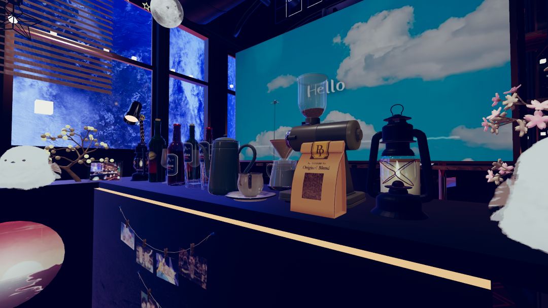 VRChatワールド紹介 ほしぞら珈琲店 ～銀河鉄道3 Charlotte's Luna Express 3