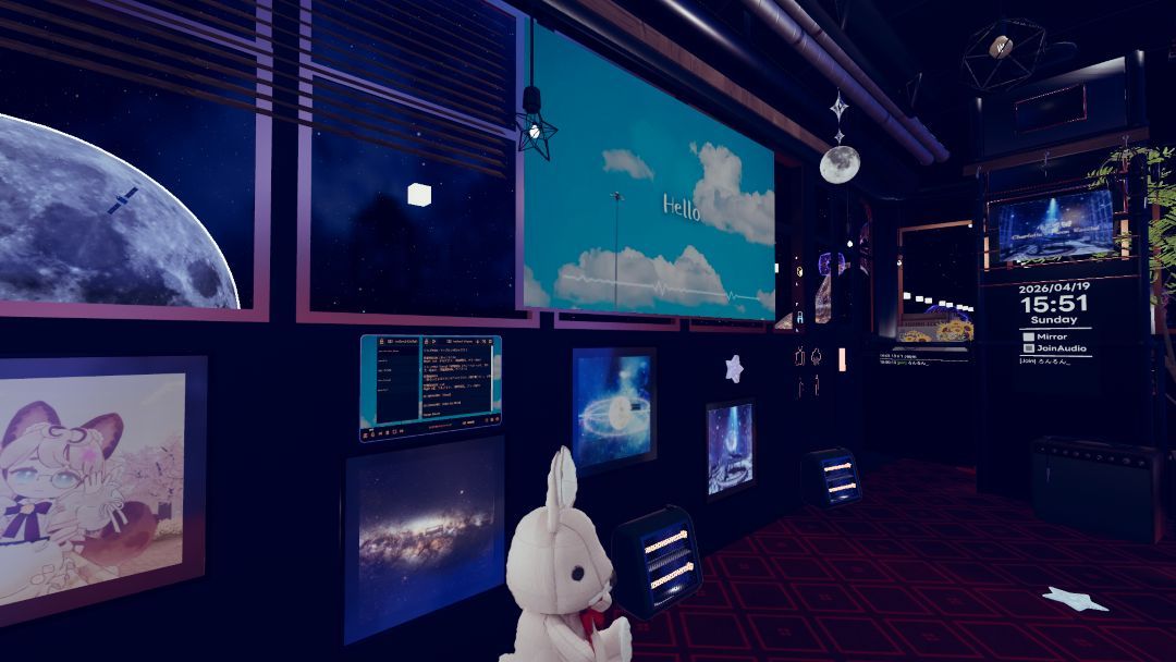 VRChatワールド紹介 ほしぞら珈琲店 ～銀河鉄道3 Charlotte's Luna Express 4
