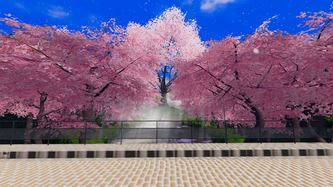 VRChatワールド紹介 も花明かりの日：Day of Flower Lights 1