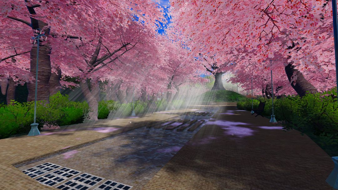 VRChatワールド紹介 も花明かりの日：Day of Flower Lights 4