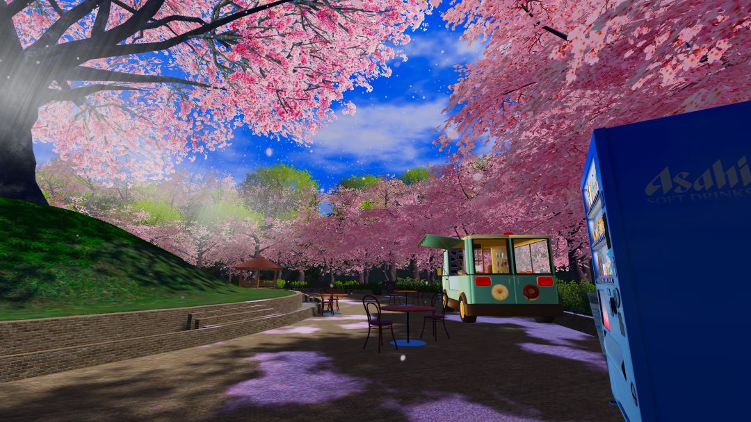 VRChatワールド紹介 も花明かりの日：Day of Flower Lights 5