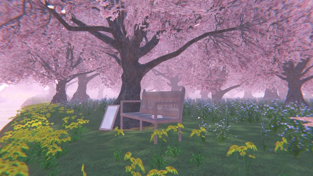 VRChatワールド紹介 桜霞メモワール - sakuragasumi mémoire- 3