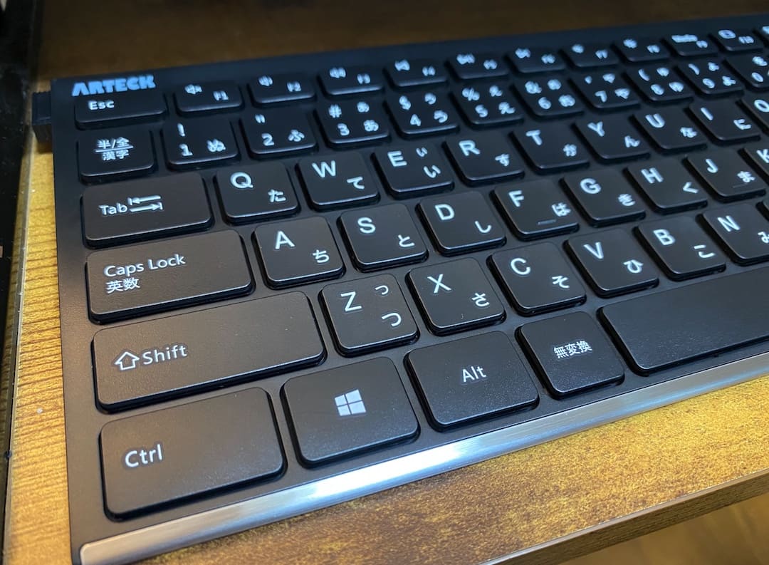 【レビュー！】Arteck 2.4G ワイヤレスキーボード13