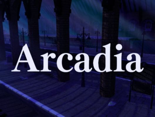 VRChatワールド紹介 Arcadia サムネイル