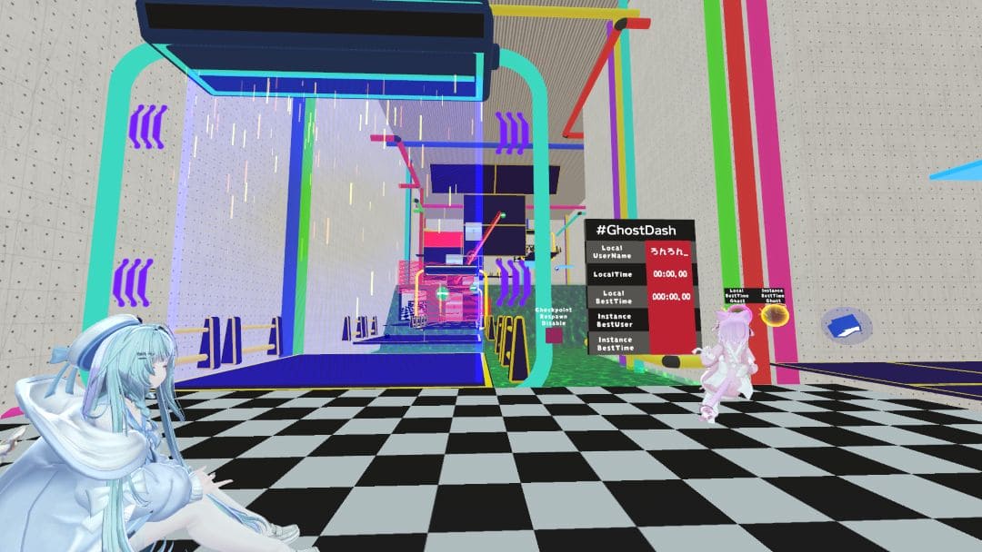 VRChatワールド紹介 Ghost Dash 1