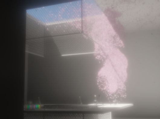 VRChatワールド紹介 Half empty サムネイル