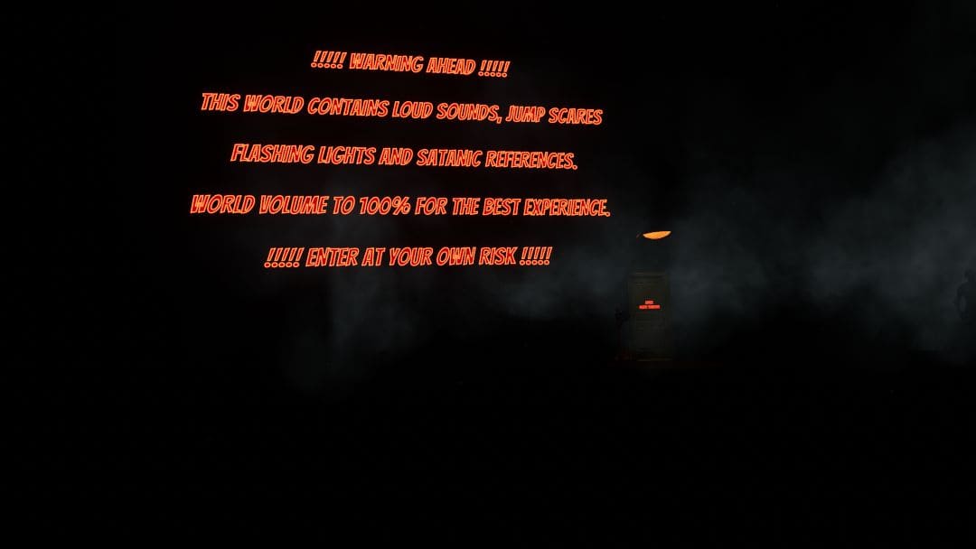 VRChatワールド紹介 Night Terrors 1