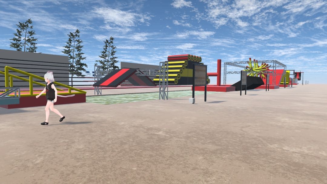 VRChatワールド紹介 SASUKE2025 1st STAGE 1