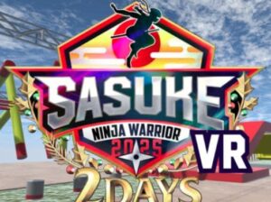 VRChatワールド紹介 SASUKE2025 1st STAGE サムネイル