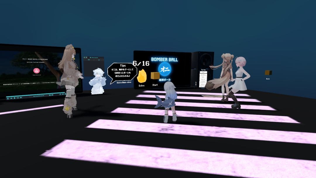 VRChatワールド紹介 【BOM】BOMBER BALL PVP - 爆弾ボール 1