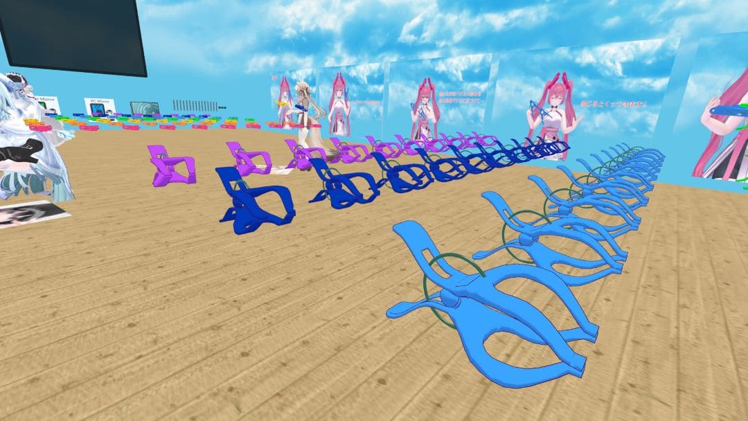 VRChatワールド紹介 わくわく洗濯バサミクラフトわーるど 3