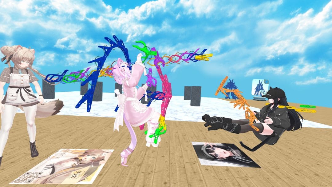 VRChatワールド紹介 わくわく洗濯バサミクラフトわーるど 4